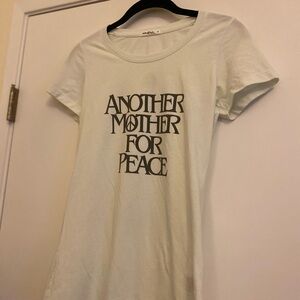 Anthropologie White Tee by The Bee & The Fox